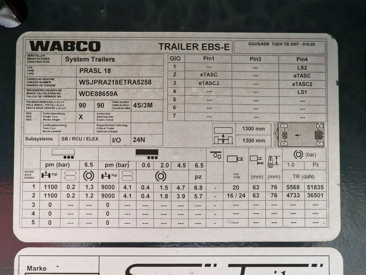 Remolque transporte de bebidas System Trailers PRASL 18 / Ladebordwand: foto 48