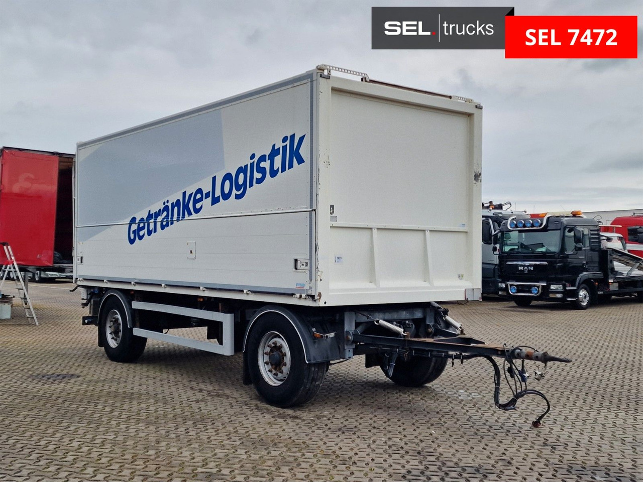 Web-Trailer PRASQ 18 / Ladebordwand - Remolque transporte de bebidas: foto 3 Web-Trailer PRASQ 18 / Ladebordwand - Remolque transporte de bebidas: foto 3