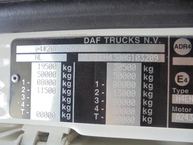 Cabeza tractora DAF XF 460 FT NL TRUCK: foto 17