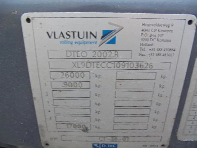 Semirremolque portacontenedore/ Intercambiable D-Tec CT-53-04D: foto 12 Semirremolque portacontenedore/ Intercambiable D-Tec CT-53-04D: foto 12