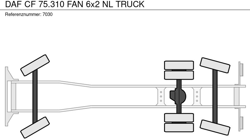 Leasing para DAF CF 75.310 FAN 6x2 NL TRUCK DAF CF 75.310 FAN 6x2 NL TRUCK: foto 17