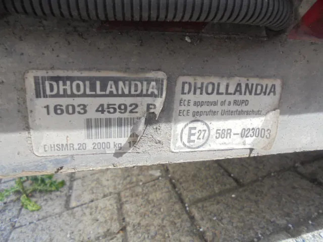 Dhollandia ONDERVOUWKLEP DHSMR.20 - Trampilla elevadora: foto 4 Dhollandia ONDERVOUWKLEP DHSMR.20 - Trampilla elevadora: foto 4