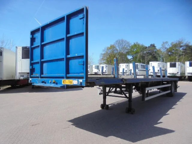 Groenewegen DRO 10 10B - Semirremolque plataforma/ Caja abierta: foto 1 Groenewegen DRO 10 10B - Semirremolque plataforma/ Caja abierta: foto 1