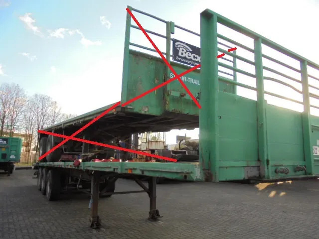 Groenewegen DROS-10-24 BPW DRUM BRAKE - Semirremolque plataforma/ Caja abierta: foto 3 Groenewegen DROS-10-24 BPW DRUM BRAKE - Semirremolque plataforma/ Caja abierta: foto 3