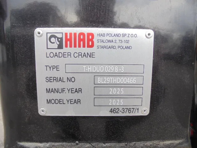 Hiab 029/3 T029/3 -HIDUO NIEUW -NEW - Brazo: foto 4 Hiab 029/3 T029/3 -HIDUO NIEUW -NEW - Brazo: foto 4