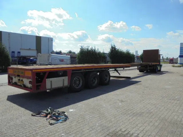 Kromhout 3AOUH-16-27 - Semirremolque plataforma/ Caja abierta: foto 2 Kromhout 3AOUH-16-27 - Semirremolque plataforma/ Caja abierta: foto 2