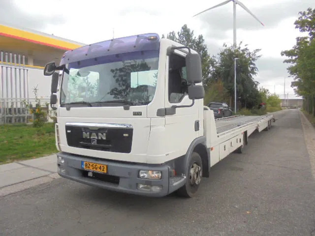 MAN TGL 8.180 TGL 8.180 COMBI OPRIJWAGEN NL KENTEKEN APK 25-05-2026 - Camión portavehículos: foto 1 MAN TGL 8.180 TGL 8.180 COMBI OPRIJWAGEN NL KENTEKEN APK 25-05-2026 - Camión portavehículos: foto 1