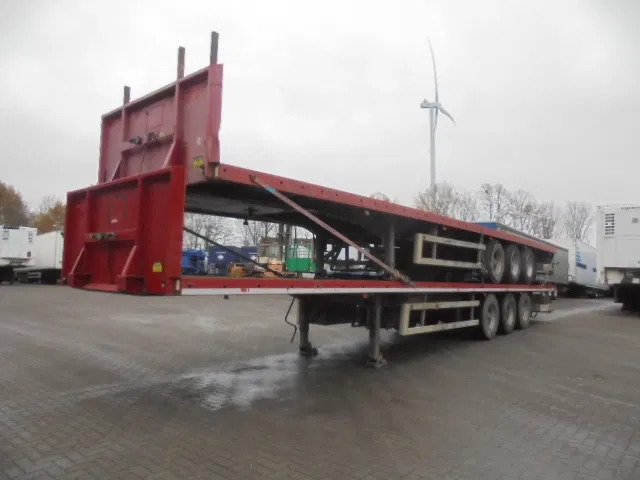 Netam-Fruehauf 2 STUKS NL TRAILER - Semirremolque plataforma/ Caja abierta: foto 1 Netam-Fruehauf 2 STUKS NL TRAILER - Semirremolque plataforma/ Caja abierta: foto 1
