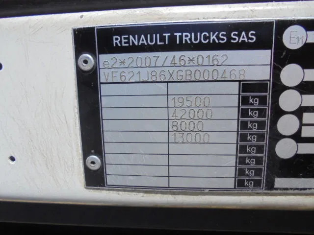 Leasing para Renault Premium 280 VDL NL TRUCK Renault Premium 280 VDL NL TRUCK: foto 19