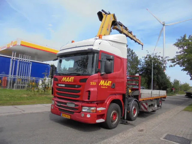 Scania 8X2 RETARDER - Camión grúa: foto 1 Scania 8X2 RETARDER - Camión grúa: foto 1