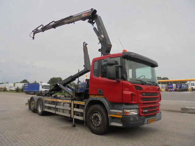 Scania P400 6X2 - Camión multibasculante, Camión grúa: foto 3 Scania P400 6X2 - Camión multibasculante, Camión grúa: foto 3