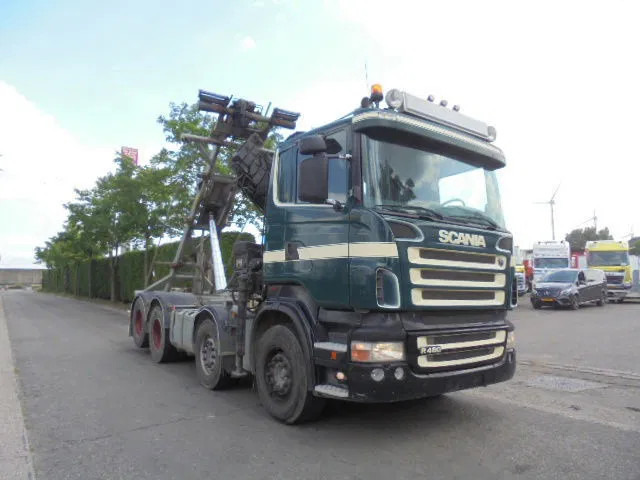 Camión con equipo de cable, Camión grúa Scania R420 LB 8X2 LIFTAS: foto 6