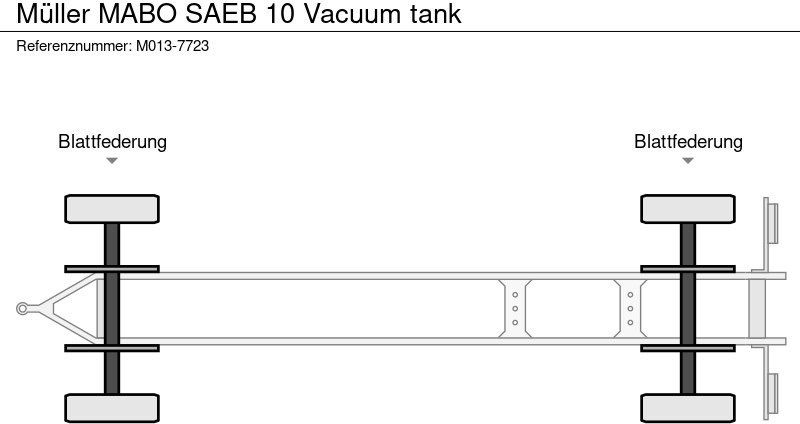 Remolque cisterna Muller MABO SAEB 10 Vacuum tank: foto 11