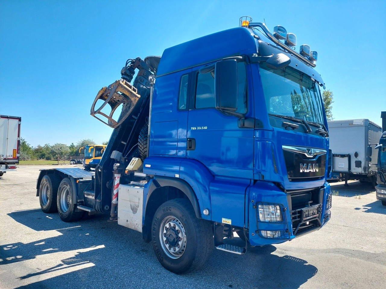 MAN TG3 33.510 6X6 BL KRAN LANGHOLZ Kesla 2117ZT94 - Cabeza tractora: foto 2 MAN TG3 33.510 6X6 BL KRAN LANGHOLZ Kesla 2117ZT94 - Cabeza tractora: foto 2