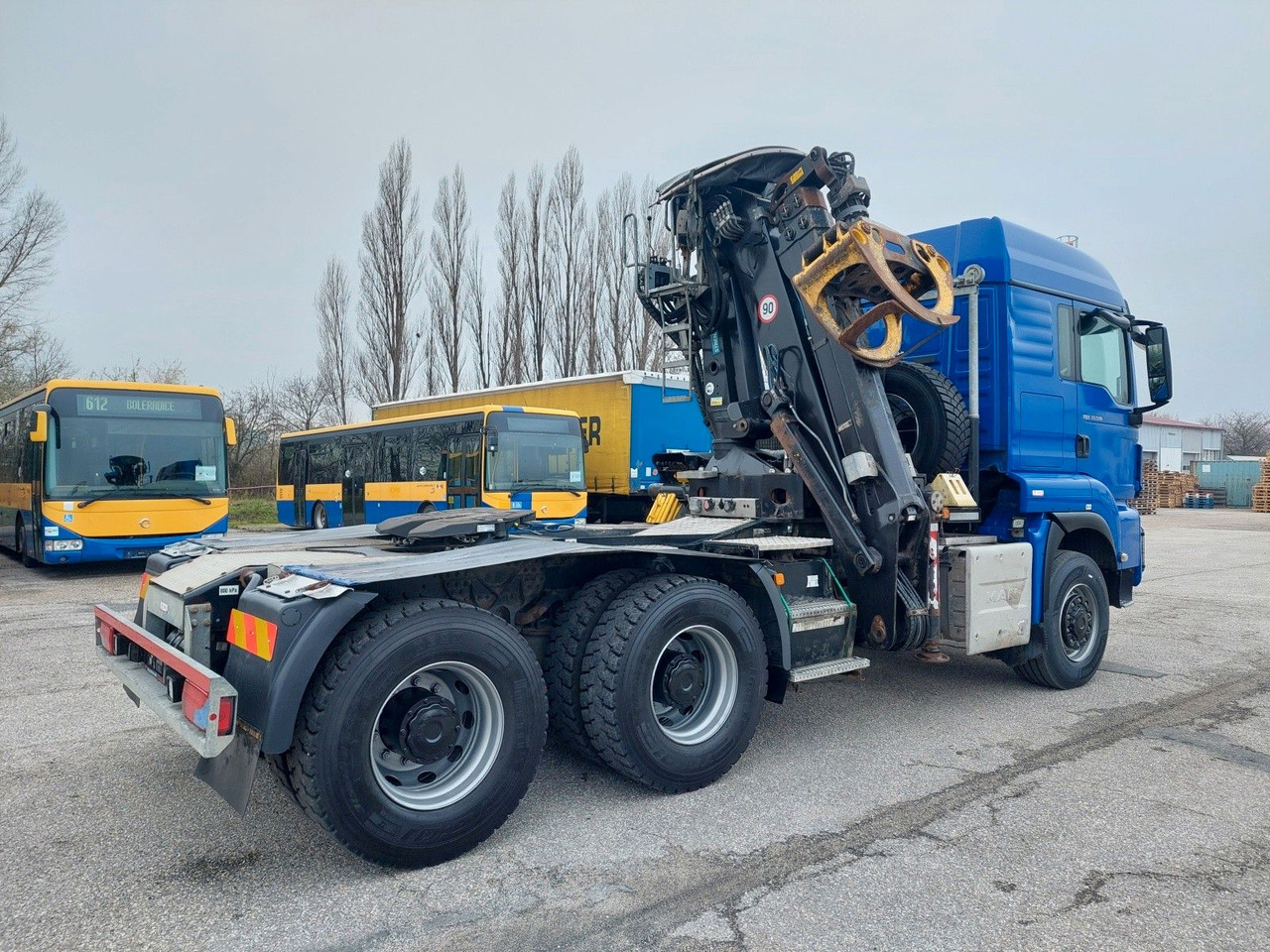 MAN TG3 33.510 6X6 BL KRAN LANGHOLZ Kesla 2117ZT94 - Cabeza tractora: foto 4 MAN TG3 33.510 6X6 BL KRAN LANGHOLZ Kesla 2117ZT94 - Cabeza tractora: foto 4