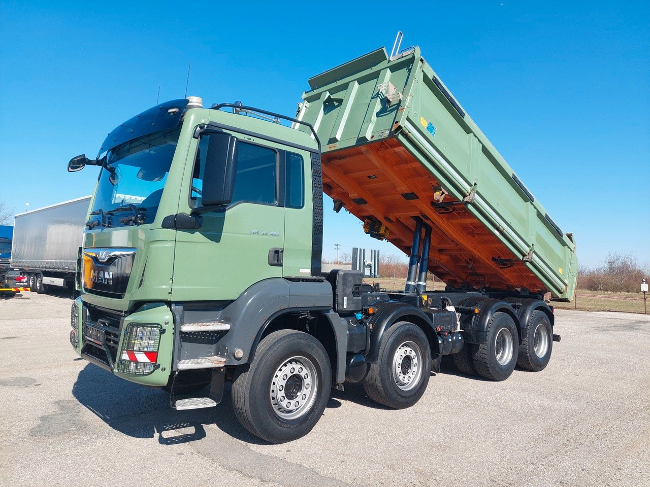 MAN TGS 35.460 BB Meiller Bordmatik 8x4 - Camión volquete: foto 1 MAN TGS 35.460 BB Meiller Bordmatik 8x4 - Camión volquete: foto 1
