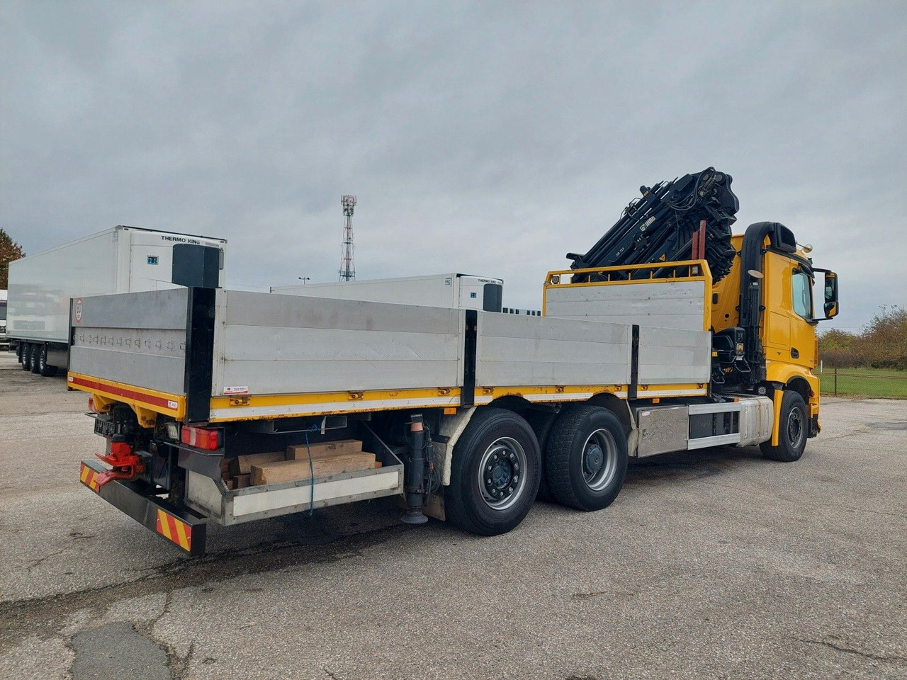 Mercedes-Benz Arocs 2640 6X2 + Hiab XS 477 Hipro - Camión caja abierta, Camión grúa: foto 4 Mercedes-Benz Arocs 2640 6X2 + Hiab XS 477 Hipro - Camión caja abierta, Camión grúa: foto 4