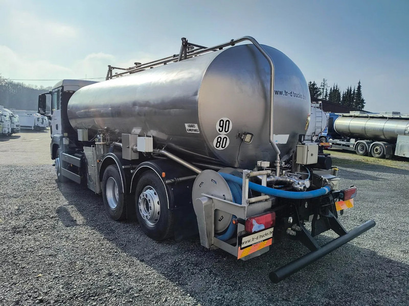Camión cisterna para transporte de leche MAN TGS 26.360 15000L INSULATED INOX TANK - 1 COMP - INTARDER: foto 7