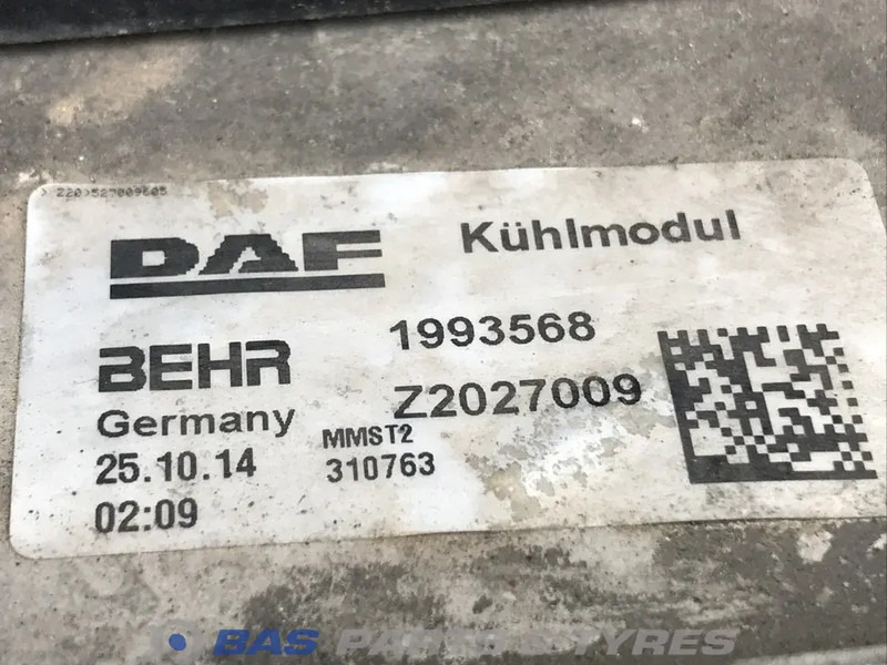 DAF XF106 Koelerpakket DAF MX13 375 H1 1909450 - Radiador para Camión: foto 4 DAF XF106 Koelerpakket DAF MX13 375 H1 1909450 - Radiador para Camión: foto 4