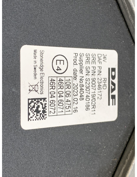 DAF XG - Espejo retrovisor para Camión: foto 3 DAF XG - Espejo retrovisor para Camión: foto 3