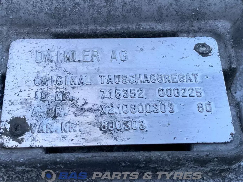 Mercedes-Benz Actros MP4 Mercedes G211-12 KL Powershift 3 Versnellingsbak A 001 260 36 00 - Caja de cambios para Camión: foto 5 Mercedes-Benz Actros MP4 Mercedes G211-12 KL Powershift 3 Versnellingsbak A 001 260 36 00 - Caja de cambios para Camión: foto 5