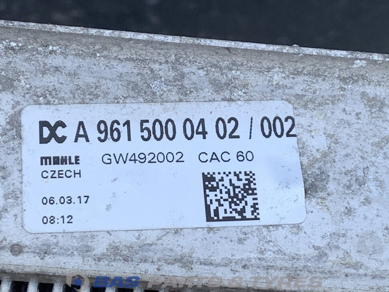 Mercedes-Benz Intercooler Mercedes A 961 500 04 02 - Intercooler para Camión: foto 3 Mercedes-Benz Intercooler Mercedes A 961 500 04 02 - Intercooler para Camión: foto 3