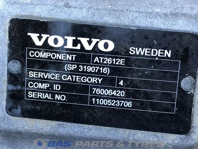 Volvo FH4 AT2612E I-Shift Versnellingsbak G1353 - Caja de cambios para Camión: foto 5 Volvo FH4 AT2612E I-Shift Versnellingsbak G1353 - Caja de cambios para Camión: foto 5
