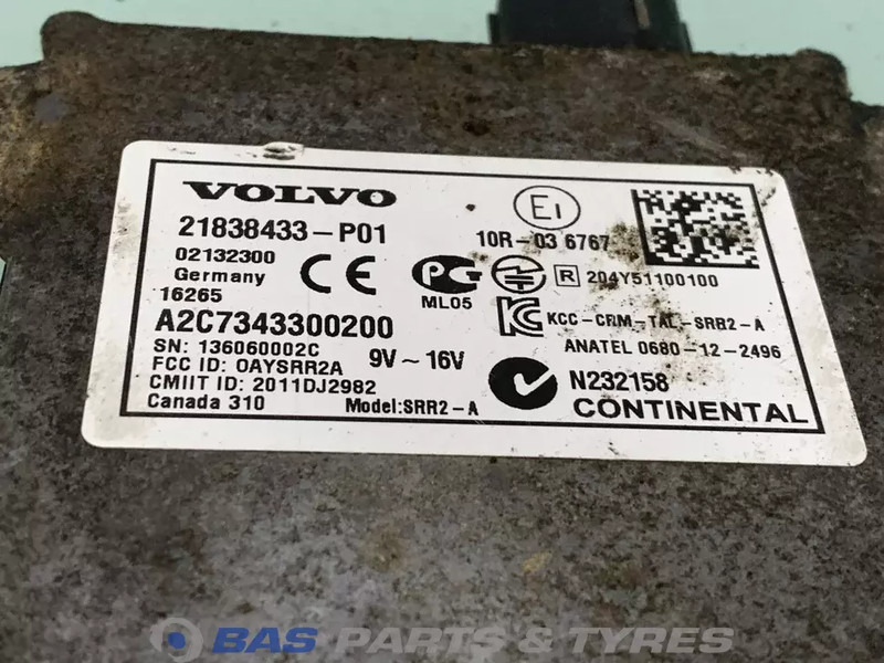 Volvo Sensor rijbaan Volvo 21838433 - Luz/ Iluminación para Camión: foto 2 Volvo Sensor rijbaan Volvo 21838433 - Luz/ Iluminación para Camión: foto 2