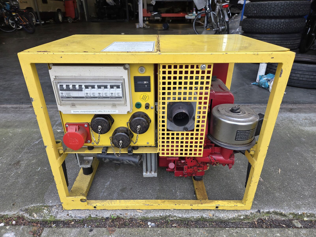 NET B50B 5 KVA Briggs & Stratton 11HP benzine aggregaat - Generador industriale: foto 1 NET B50B 5 KVA Briggs & Stratton 11HP benzine aggregaat - Generador industriale: foto 1