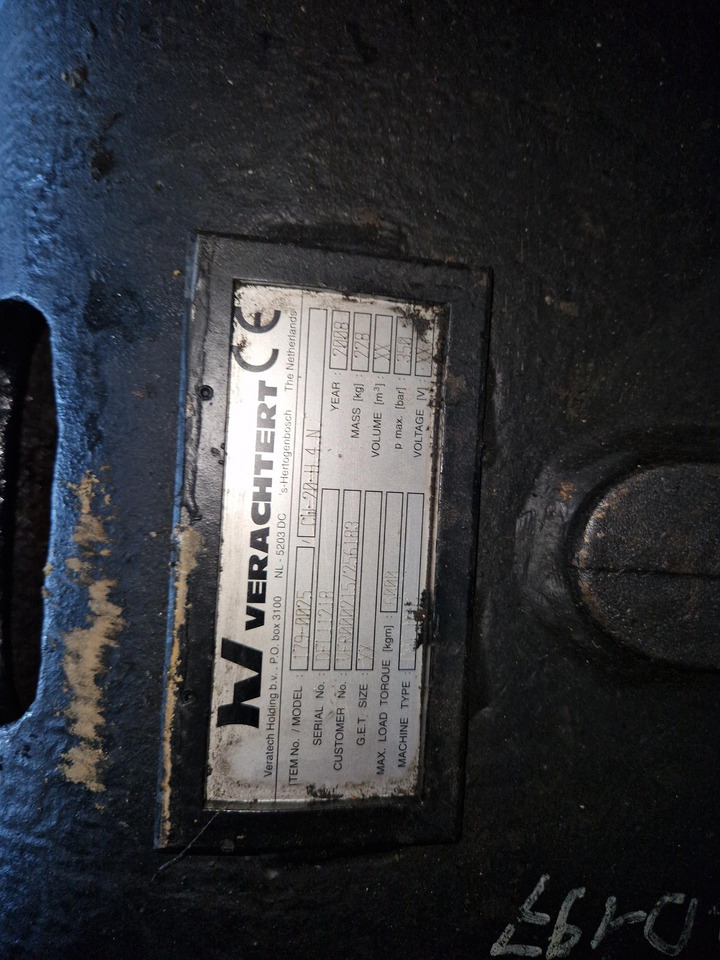 ENGANCHE RAPIDO HIDRAULICO VERACHTERT CW20H4N - Acoplamiento rápido para Maquinaria de construcción: foto 2 ENGANCHE RAPIDO HIDRAULICO VERACHTERT CW20H4N - Acoplamiento rápido para Maquinaria de construcción: foto 2