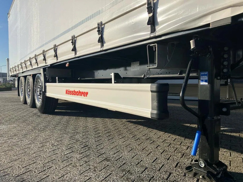 Semirremolque lona nuevo Kässbohrer SCS X / 90 - 12 / 27 Schuifzeilen met twee liftassen en hefdak 500mm: foto 10