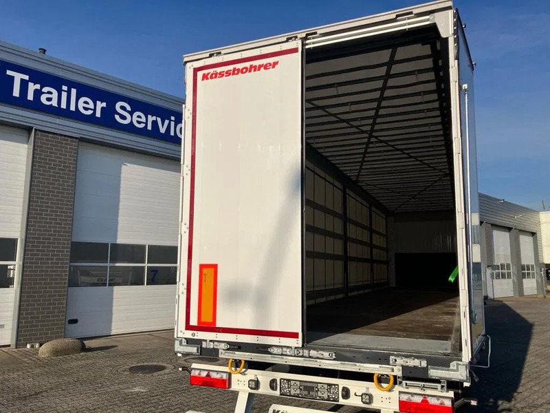 Semirremolque lona nuevo Kässbohrer SCS X / 90 - 12 / 27 Schuifzeilen met twee liftassen en hefdak 500mm: foto 9