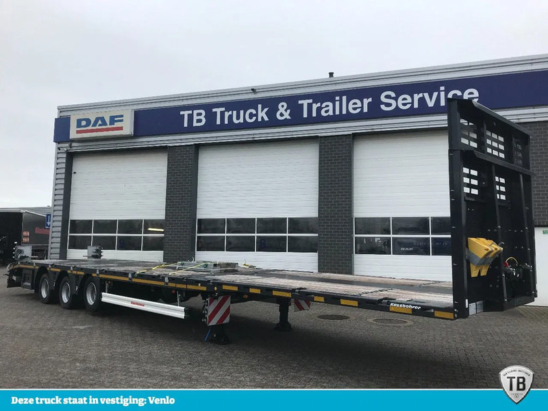 Kässbohrer SPA M 3 / 1N - 18 / 27 Uitschuifbare MEGA oplegger - Semirremolque plataforma/ Caja abierta: foto 2 Kässbohrer SPA M 3 / 1N - 18 / 27 Uitschuifbare MEGA oplegger - Semirremolque plataforma/ Caja abierta: foto 2