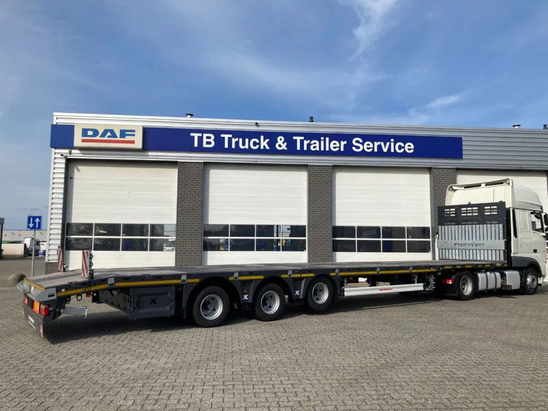 Leasing para Kässbohrer SPA M3 / 1N - 18 / 27 Heavy Duty uitschuifbare vlakke mega trailer met liftas, rongen en oprijplaten Kässbohrer SPA M3 / 1N - 18 / 27 Heavy Duty uitschuifbare vlakke mega trailer met liftas, rongen en oprijplaten: foto 6