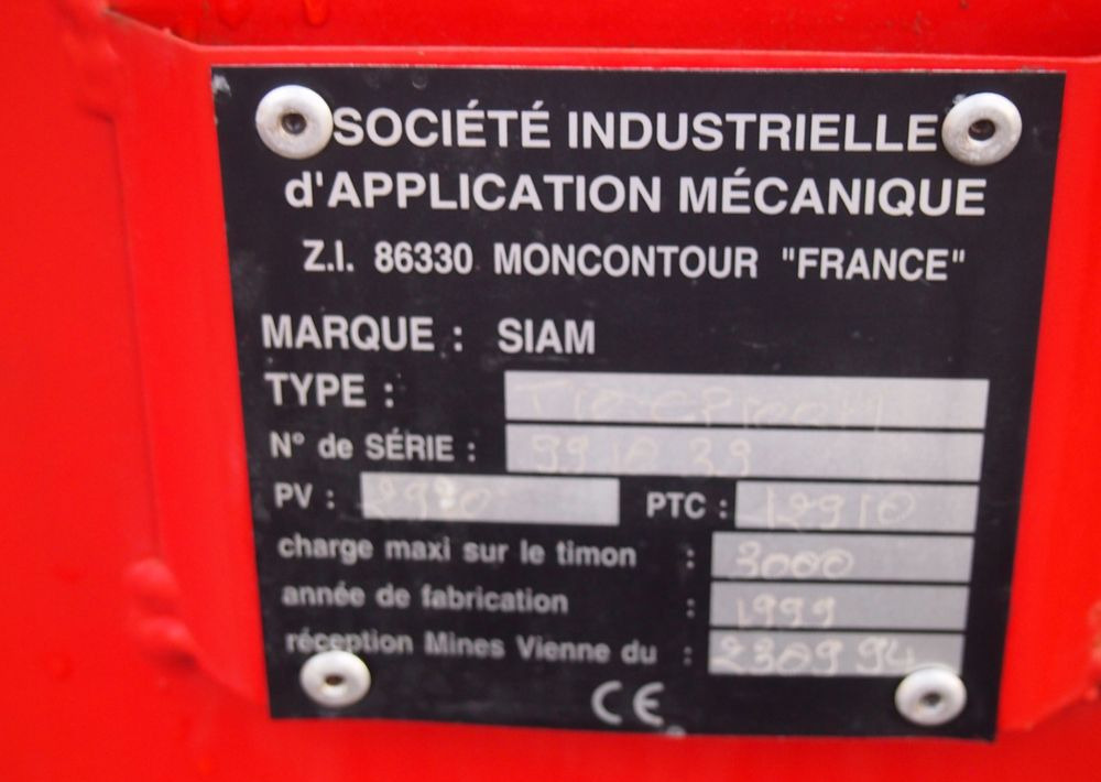 Remolque volquete agrícola Przyczepa Cargo CP100M 2000 Przyczepa rolnicze wywrotka CARGO: foto 12 Remolque volquete agrícola Przyczepa Cargo CP100M 2000 Przyczepa rolnicze wywrotka CARGO: foto 12