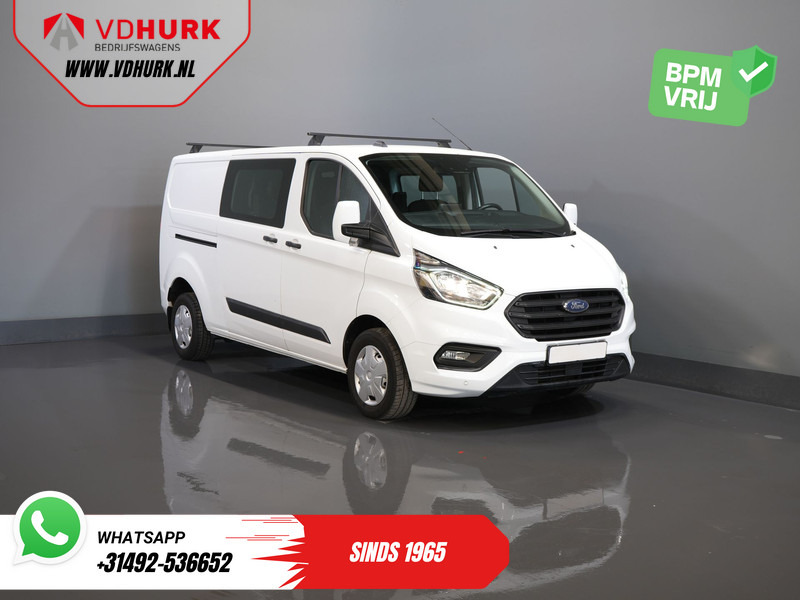 Ford Transit Custom 2.0 TDCI L2 Trend DC Dubbel Cabine BPM VRIJ! NL Auto/ Stoelverw./ Carplay/ 2.7t Trekverm./ Navi/ PDC/ Cruise - Furgoneta pequeña, Furgoneta combi: foto 1 Ford Transit Custom 2.0 TDCI L2 Trend DC Dubbel Cabine BPM VRIJ! NL Auto/ Stoelverw./ Carplay/ 2.7t Trekverm./ Navi/ PDC/ Cruise - Furgoneta pequeña, Furgoneta combi: foto 1