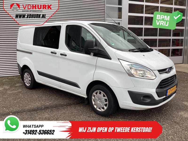 Ford Transit Custom 2.2 TDCI Trend DC Dubbel Cabine EXPORT 6 Pers./ Navi/ Camera/ Cruise/ Airco / PDC V+A/ Trekhaak - Furgoneta pequeña, Furgoneta combi: foto 1 Ford Transit Custom 2.2 TDCI Trend DC Dubbel Cabine EXPORT 6 Pers./ Navi/ Camera/ Cruise/ Airco / PDC V+A/ Trekhaak - Furgoneta pequeña, Furgoneta combi: foto 1