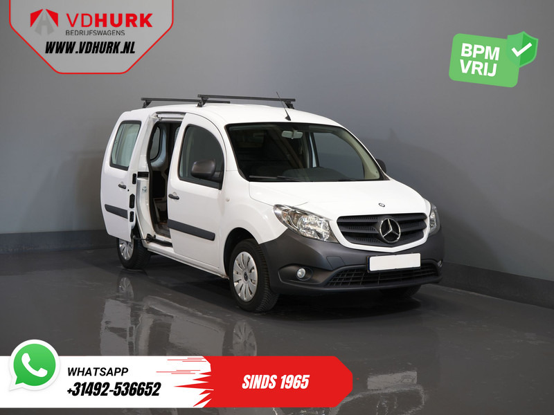 Furgoneta pequeña Mercedes-Benz Citan 108 CDI 75 pk BPM VRIJ EUR 6/ NL auto/ Airco/ PDC/ Dakdragers/ Radio: foto 9