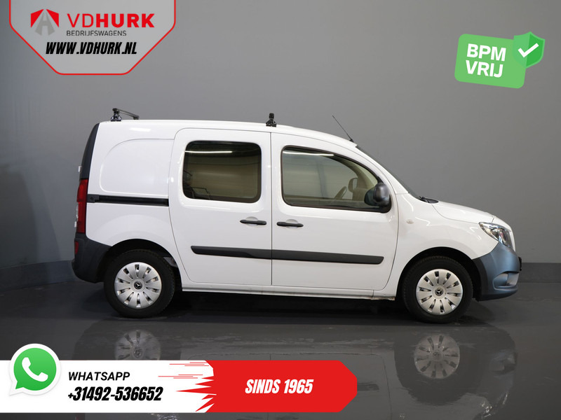 Furgoneta pequeña Mercedes-Benz Citan 108 CDI 75 pk BPM VRIJ EUR 6/ NL auto/ Airco/ PDC/ Dakdragers/ Radio: foto 11