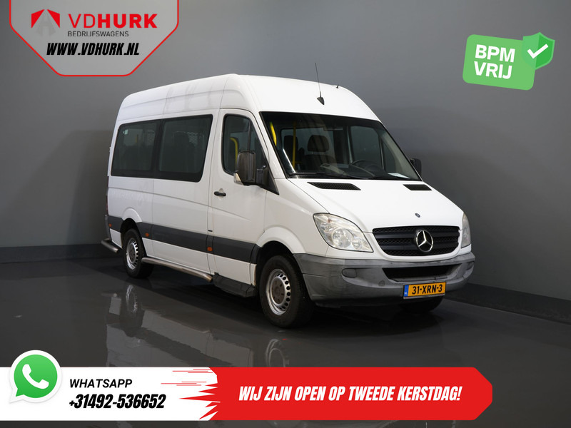 Minibús, Furgoneta de pasajeros Mercedes-Benz Sprinter 313 2.2 CDI L2H2 €10.164 Incl. BTW BPM VRIJ! EXPORT Combi/ 9 Persoons/ Kombi/ 9P/ Airco/ Rolstoellift: foto 9