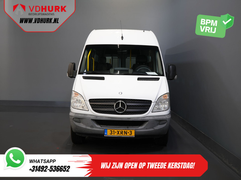 Minibús, Furgoneta de pasajeros Mercedes-Benz Sprinter 313 2.2 CDI L2H2 €10.164 Incl. BTW BPM VRIJ! EXPORT Combi/ 9 Persoons/ Kombi/ 9P/ Airco/ Rolstoellift: foto 7