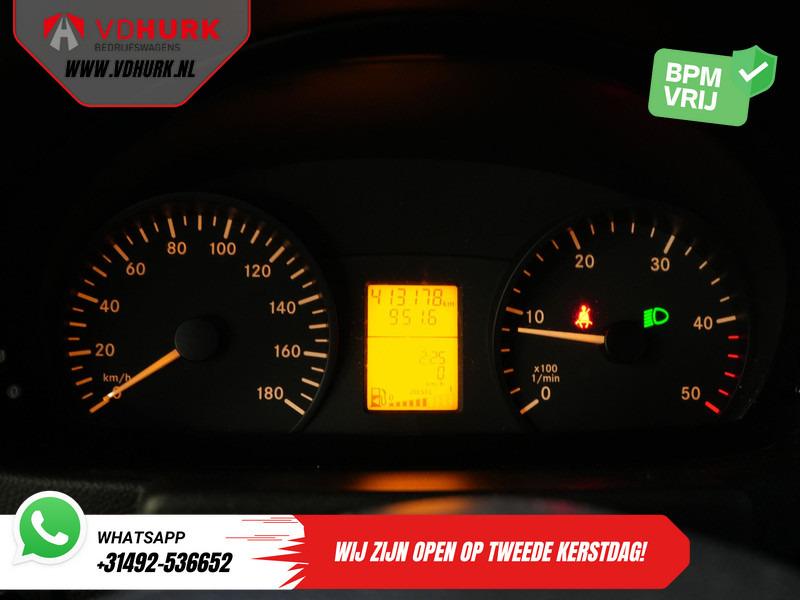 Minibús, Furgoneta de pasajeros Mercedes-Benz Sprinter 313 2.2 CDI L2H2 €10.164 Incl. BTW BPM VRIJ! EXPORT Combi/ 9 Persoons/ Kombi/ 9P/ Airco/ Rolstoellift: foto 17