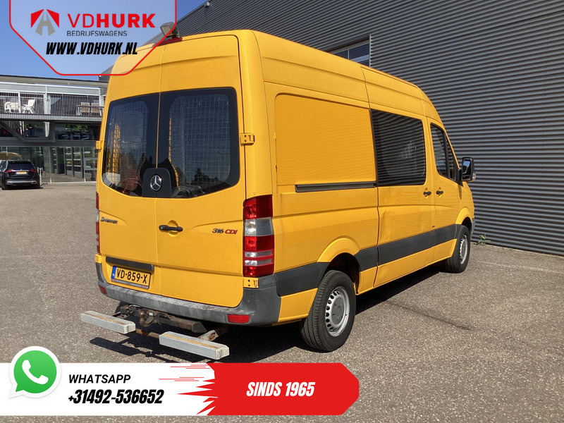 Furgón Mercedes-Benz Sprinter 316 2.2 CDI Aut. L2H2 EXPORT ONLY 3.5t Trekverm./ Airco/ Cruise/ Trekhaak: foto 9