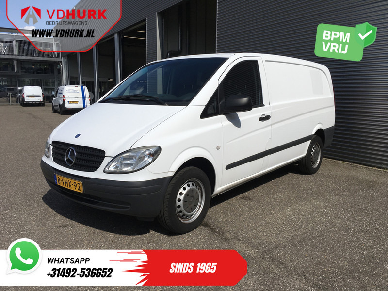 Furgoneta pequeña Mercedes-Benz Vito 109 CDI EXPORT ONLY NL Auto/ APK 03-2026/ 3 Pers./ Trekhaak: foto 9