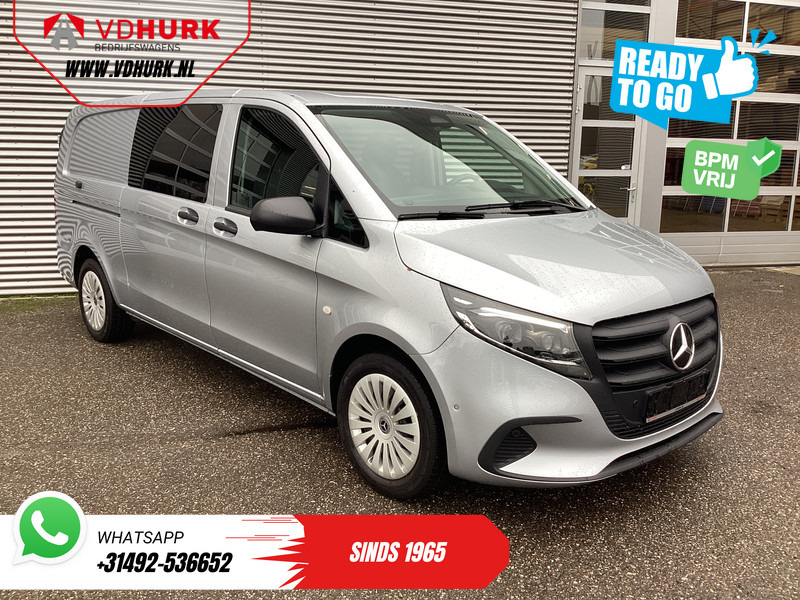 Mercedes-Benz Vito 116 CDI Aut. L3 DC Dubbel Cabine BPM VRIJ! 6 Pers./ 2xSchuifdeur/ LED/ Stoelverw./ 270Gr. Deuren/ Carplay/ Camera/ Cruise/ Trekh - Furgón, Furgoneta combi: foto 1 Mercedes-Benz Vito 116 CDI Aut. L3 DC Dubbel Cabine BPM VRIJ! 6 Pers./ 2xSchuifdeur/ LED/ Stoelverw./ 270Gr. Deuren/ Carplay/ Camera/ Cruise/ Trekh - Furgón, Furgoneta combi: foto 1