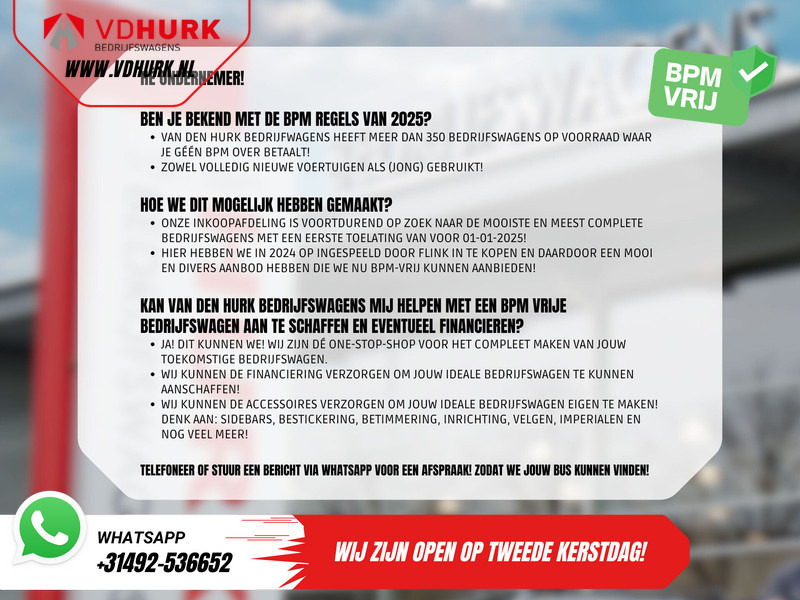 Volkswagen Caddy 2.0 TDI 100 pk DSG Aut. BPM VRIJ! Edition 35 Carplay/ Stoelverw./ Standkachel/ Cruise/ Airco/ PDC/ LMV/ Dakdragers/ Trekhaak/ In - Furgón: foto 3 Volkswagen Caddy 2.0 TDI 100 pk DSG Aut. BPM VRIJ! Edition 35 Carplay/ Stoelverw./ Standkachel/ Cruise/ Airco/ PDC/ LMV/ Dakdragers/ Trekhaak/ In - Furgón: foto 3