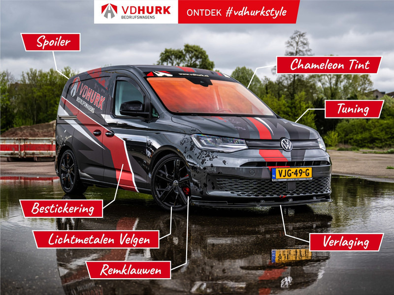 Volkswagen Caddy Cargo 2.0 TDI 125 pk DSG Aut. Style BPM VRIJ! LED/ Adapt.Cruise/ Standkachel/ Stoelverw./ Carplay/ Camera/ PDC/ LMV/ Trekhaak/ Airco - Furgoneta pequeña: foto 4 Volkswagen Caddy Cargo 2.0 TDI 125 pk DSG Aut. Style BPM VRIJ! LED/ Adapt.Cruise/ Standkachel/ Stoelverw./ Carplay/ Camera/ PDC/ LMV/ Trekhaak/ Airco - Furgoneta pequeña: foto 4