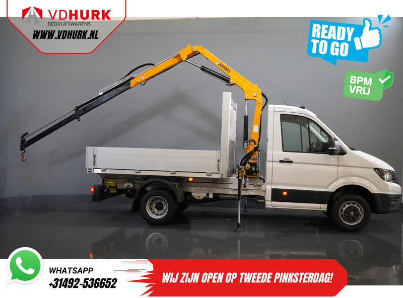 Volkswagen Crafter 50 165 pk Effer 352S Kraan/ Crane/ Kran/ Autokran/ PTO/ Open laadbak/ Dubbel Lucht - Furgoneta caja abierta: foto 2 Volkswagen Crafter 50 165 pk Effer 352S Kraan/ Crane/ Kran/ Autokran/ PTO/ Open laadbak/ Dubbel Lucht - Furgoneta caja abierta: foto 2