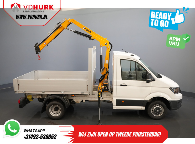 Volkswagen Crafter 50 165 pk Effer 352S Kraan/ Crane/ Kran/ Autokran/ PTO/ Open laadbak/ Dubbel Lucht - Furgoneta caja abierta: foto 4 Volkswagen Crafter 50 165 pk Effer 352S Kraan/ Crane/ Kran/ Autokran/ PTO/ Open laadbak/ Dubbel Lucht - Furgoneta caja abierta: foto 4
