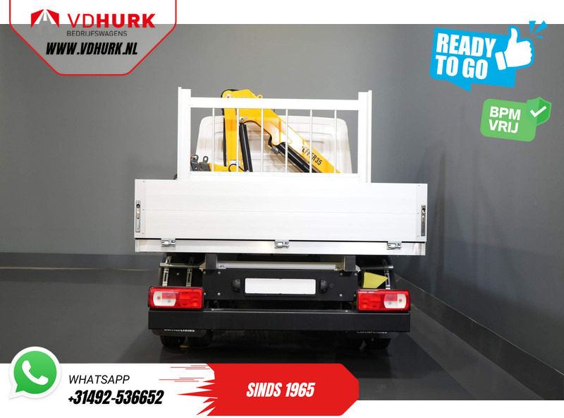 Furgoneta caja abierta Volkswagen Crafter 50 165 pk Effer 352S Kraan/ Crane/ Kran/ Autokran/ PTO/ Open laadbak/ Dubbel Lucht: foto 6